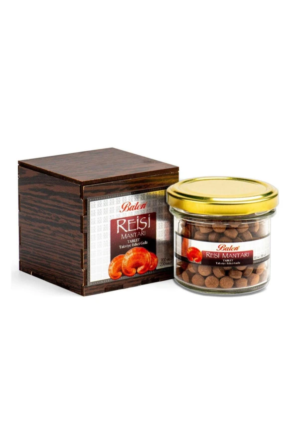 Balen Reishi Mantarı Tablet 300 Mg 200 Adet (Tahta Kutu) ürün görseli 1