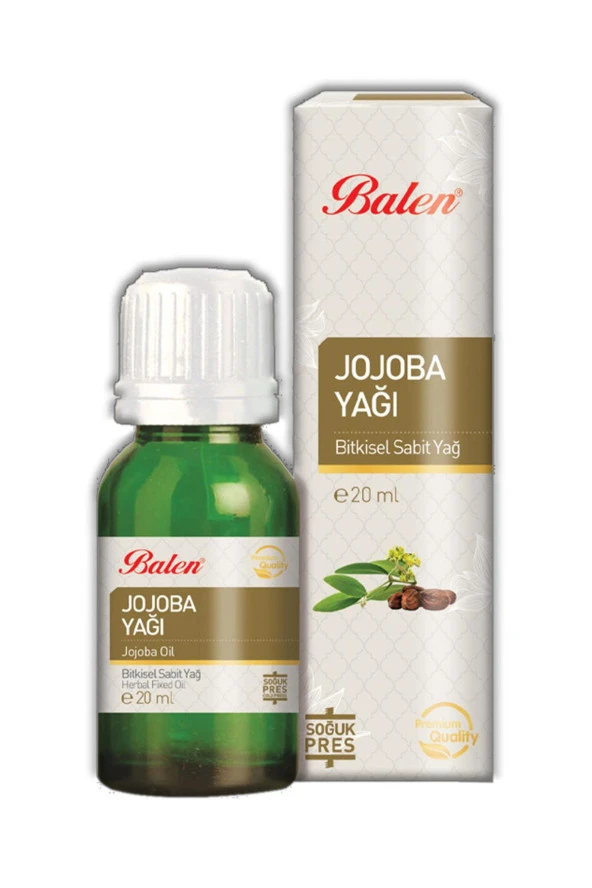 Balen Jojoba Yağı Soğuk Pres 20 ml ürün görseli 1