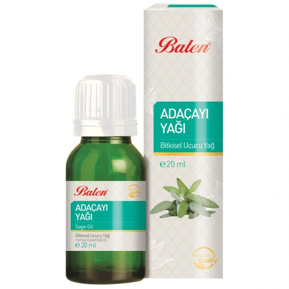Adaçayı (Acı Elma) Yağı (Distilasyon)  20ML ürün görseli 1