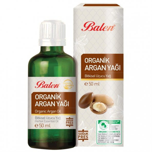 Organik Argan Yağı (Soğuk pres) 50 ML ürün görseli 1
