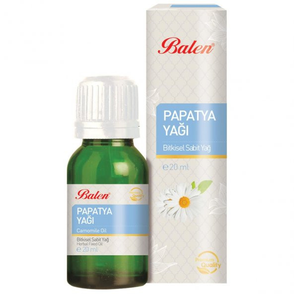 Papatya Yağı 20 ML ürün görseli 1
