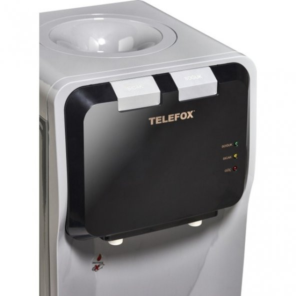 Telefox SN301 Su Sebili Mat Gri - Resim 2