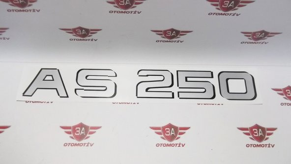 Dodge AS 250 Etiket Yazı ürün görseli 1