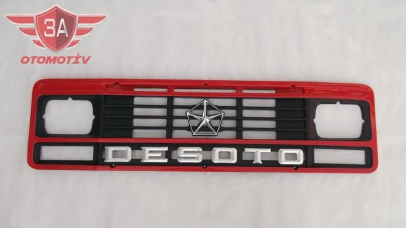 Dodge AS 250 Panjur DESOTO Yazılı (Kırmızı) 98-99 Model ürün görseli 1