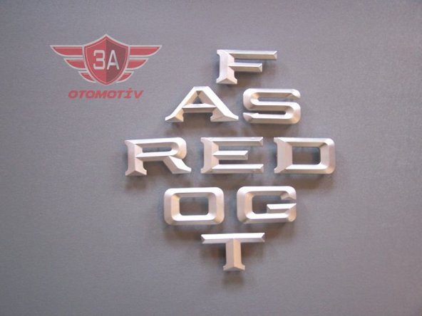 Dodge AS 250 Panjur Harfleri Adet ürün görseli 1