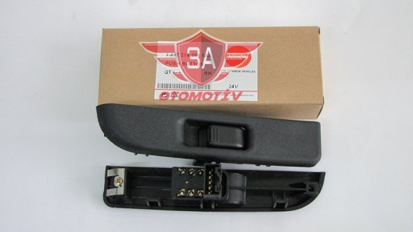 Isuzu Cam Kaldırma Düğmesi Sağ Npr66- Npr71- NQR (24 Volt) ürün görseli 1