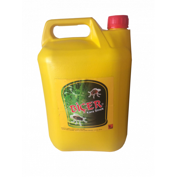 Biçer Karasinek (5 LT) Sinek İlacı Karasinek İlacı Solüsyon İlaç Biçer Kara Sinek İlacı 5 Litre ürün görseli 1