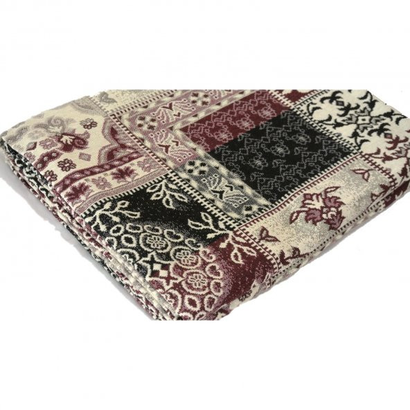 Adaş Patchwork Serme Biyeli Çok Amaçlı Halı Örtüsü, Pike ürün görseli 1