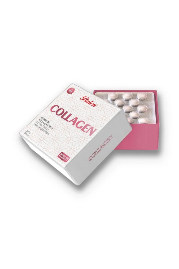 Balen Collagen Kollajen Hidrolize Tip 1 800 Mg 60 Tablet ürün görseli 1