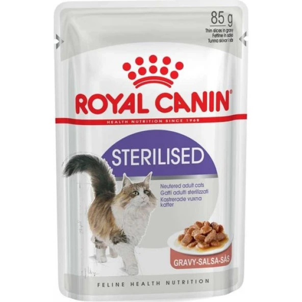 Royal Canin Gravy Sterilised 85 gr. skt:01/2026 ürün görseli 1