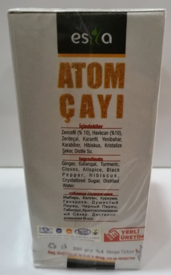 ESİLA Atom Çayı 200 Gr 1. Kalite Ücretsiz Kargo - Resim 3