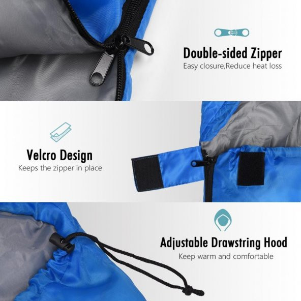 Evolite Alfa Pro Uyku Tulumu 0ºC - Resim 8