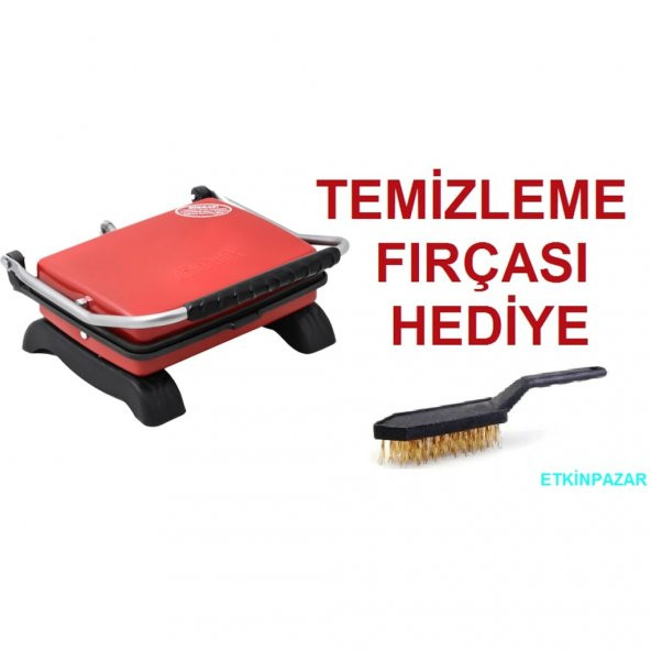 Dökümix Organik Döküm Tost Makinesi Kırmızı + Ekstra Paketleme ürün görseli 1