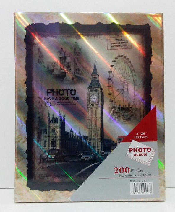 FOTOĞRAF ALBÜMÜ 10X15 200LÜK PARLAK ürün görseli 1