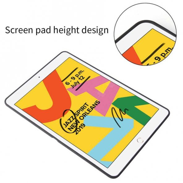 Galaxy T720 Tab S5E Sky Kaliteli Soft Silikon Tablet Kılıf - Resim 9