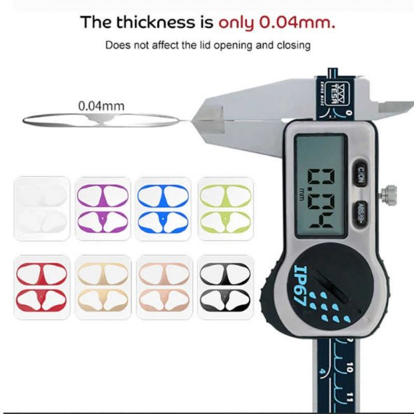Zore Airpod Kir Önleyici Sticker - Resim 2