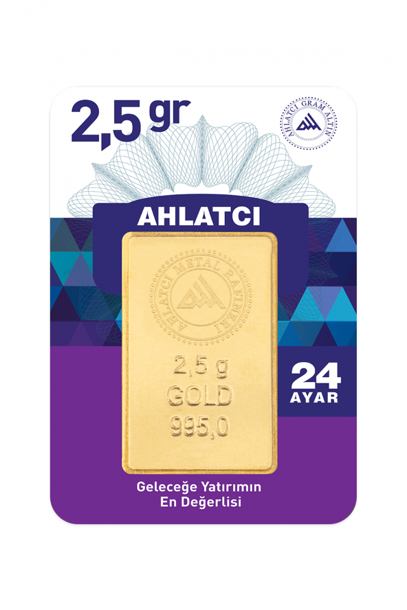 2.5 Gram Külçe Altın 24 Ayar ürün görseli 1