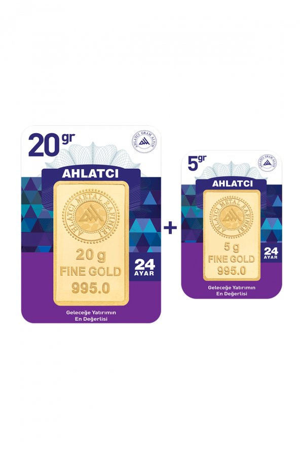 25 Gram Külçe Altın 24 Ayar ürün görseli 1
