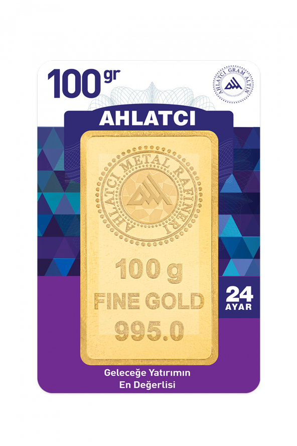 100 Gram Külçe Altın ürün görseli 1