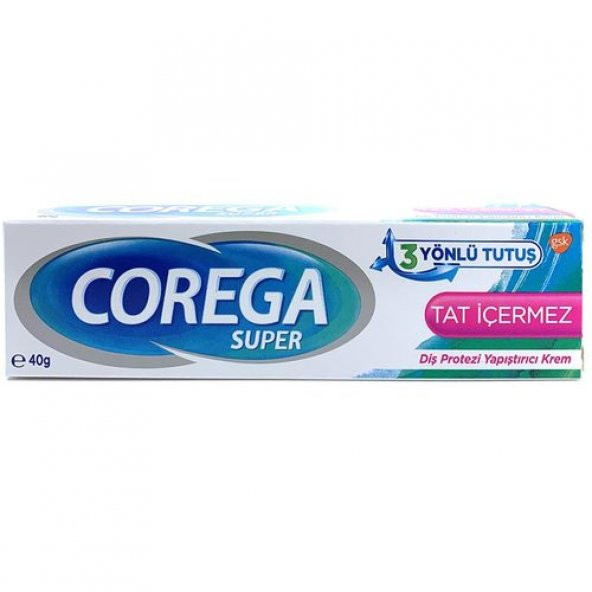 Corega Süper Protez Yapıştırıcı Krem 40 gr - Tatsız ürün görseli 1