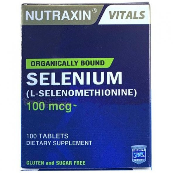 Nutraxin Selenium 100 Mcg 100 Tablet ürün görseli 1