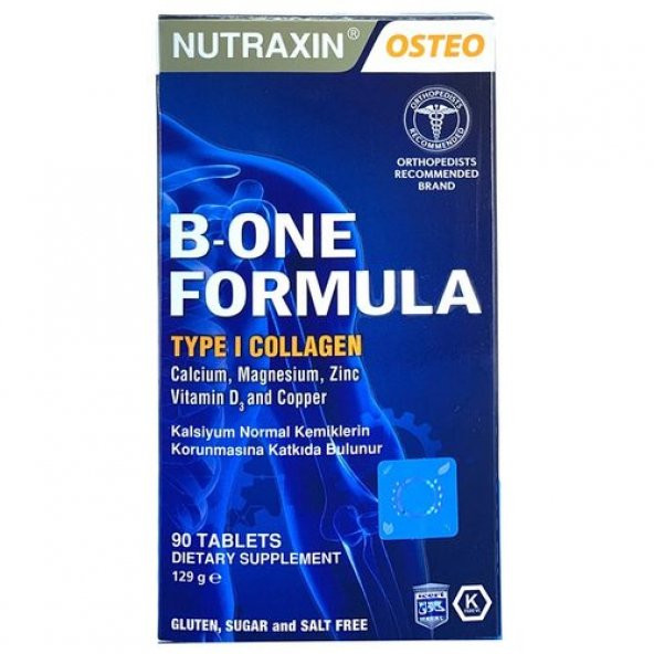 Nutraxin B-One Formula 90 Tablet ürün görseli 1