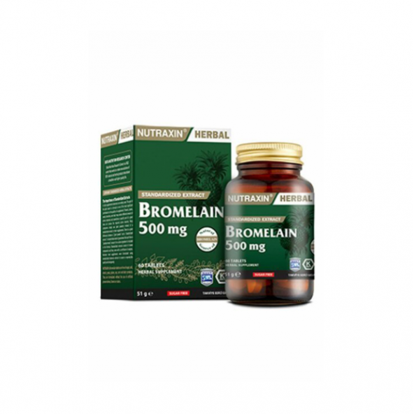 Nutraxin Bromelain 60 Kapsül ürün görseli 1