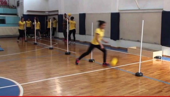 Leyaton Slalom Takımı Boş Futbol Antrenman Slalom Takımı 12' Li - Resim 8