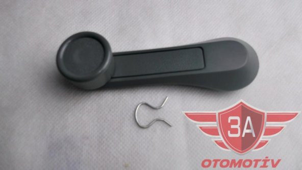 Isuzu Npr59-Nkr13-TFR Cam Açma Kolu Gri (Metal Frezeli) ürün görseli 1