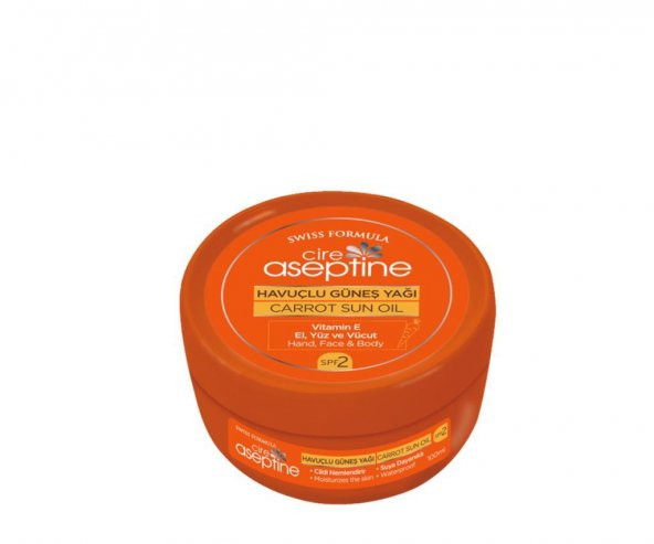 Cire Aseptine Sun Havuç Güneş Yağı 100 Ml ürün görseli 1