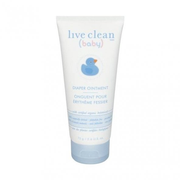 Live Clean Baby Diaper Ointment Pişik Kremi 75 Ml ürün görseli 1