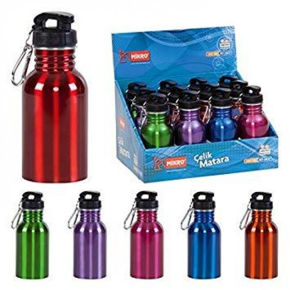 MIKRO CELIK MATARA 400ML (MT-2837) - Resim 2