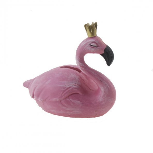 12x11cm Kumbara Flamingo Dekor ürün görseli 1