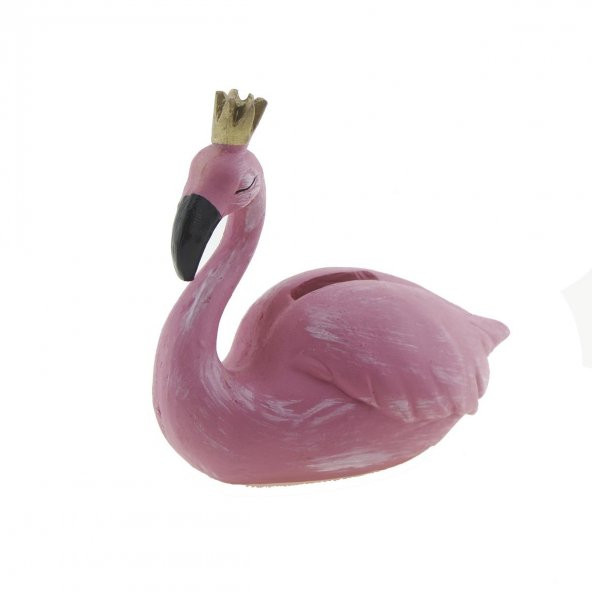 12x11cm Kumbara Flamingo Dekor - Resim 2