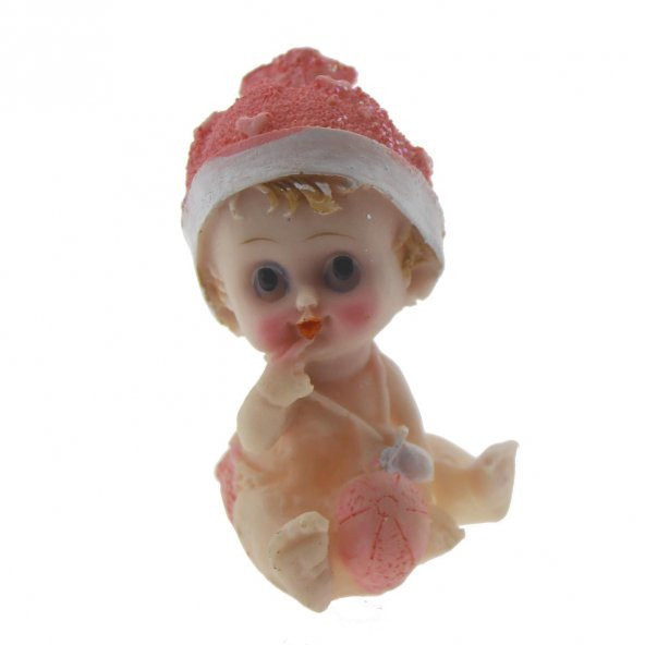 12 Adet 4x7cm Oturan Bebek Biblo - Resim 2