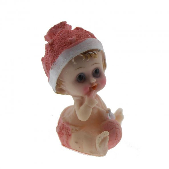 12 Adet 4x7cm Oturan Bebek Biblo - Resim 4