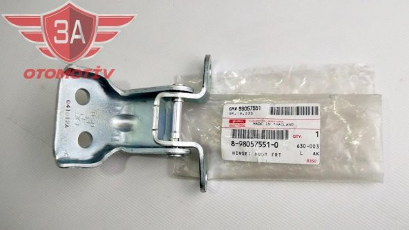 Isuzu D-Max Kapı Menteşesi Arka Alt Sağ Orjinal - Resim 2