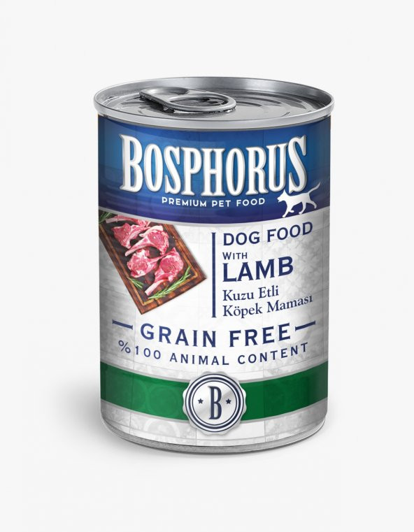 Bosphorus Tahılsız Konserve Kuzu Etli Köpek Maması 415 gr ürün görseli 1
