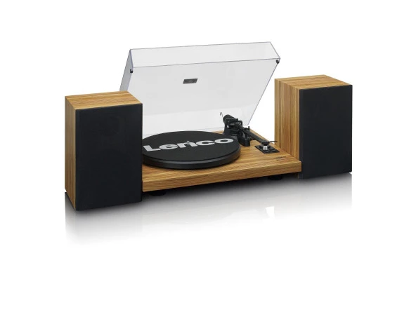 Lenco LS-500 Ahşap Bluetoothlu Pikap Plak Çalar - Resim 2