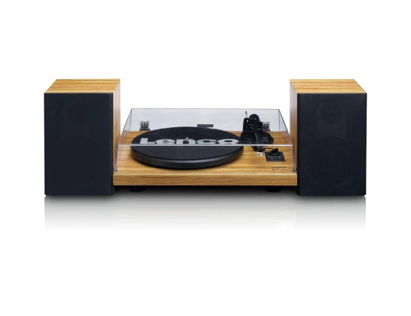 Lenco LS-500 Ahşap Bluetoothlu Pikap Plak Çalar - Resim 4