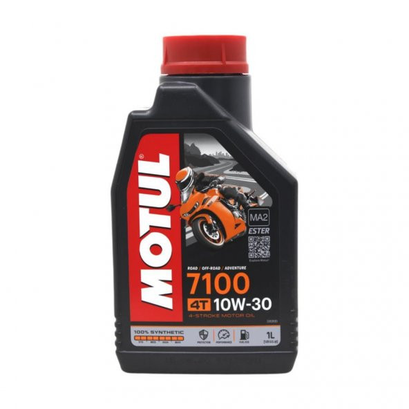 Motul 7100 4T 10W-30 1 Lt Motosiklet Yağı ürün görseli 1