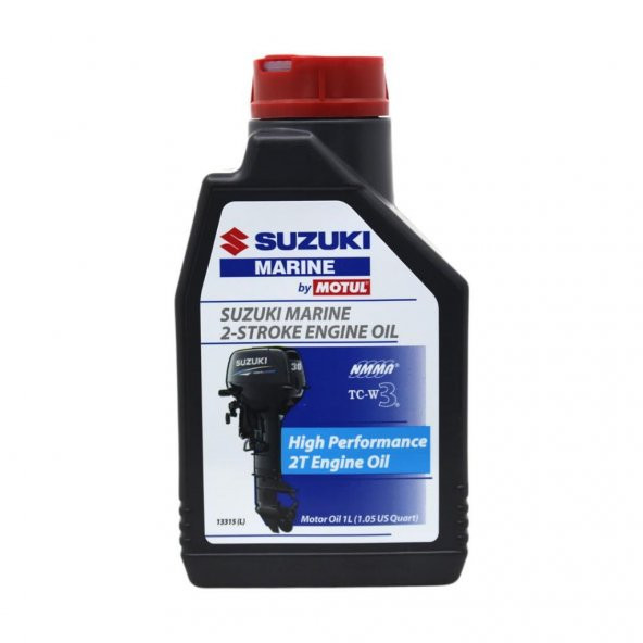Motul Suzuki Marine 2T 1 Lt 2 Zamanlı Tekne Motor Yağı ürün görseli 1