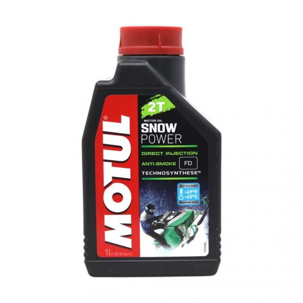 Motul SnowPower 2T 1 Lt 2 Zamanlı Kar Motosiklet Yağı ürün görseli 1