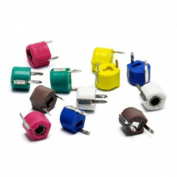 Trimmer Ayarlı Kondansatör  ( JML06 ) 50 pF  x 1 adet  (rf024) ürün görseli 1