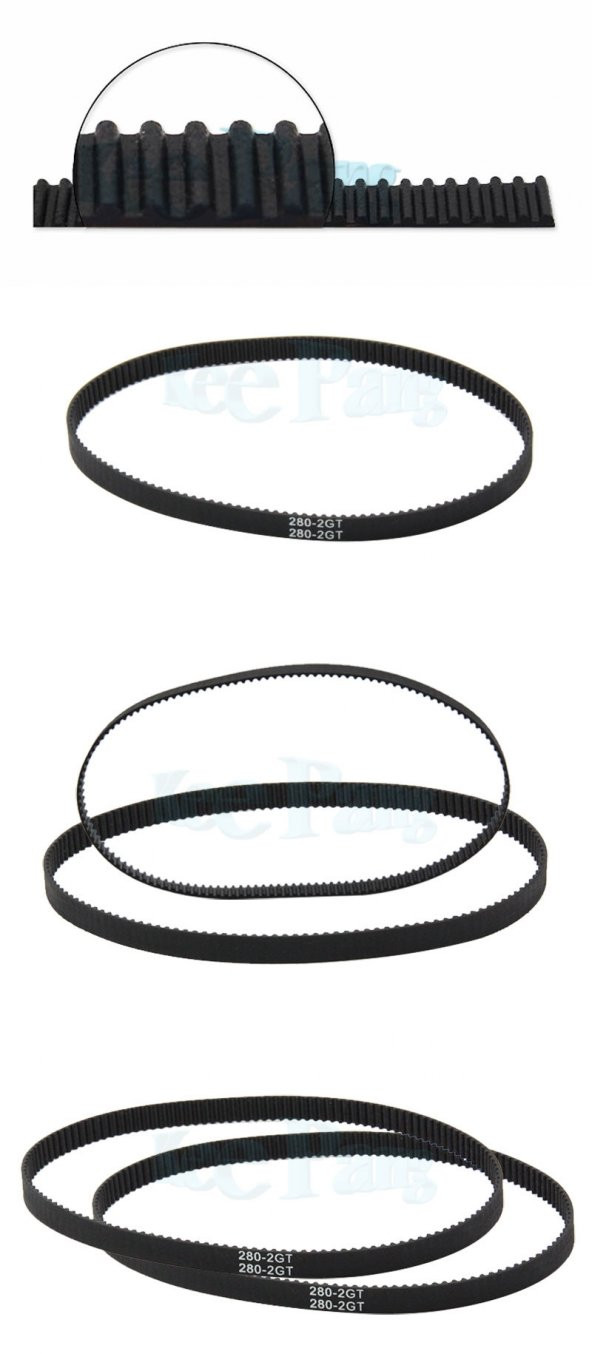 3D Yazıcı için 852-2GT-6 kemer 852mm x 1 adet ürün görseli 1
