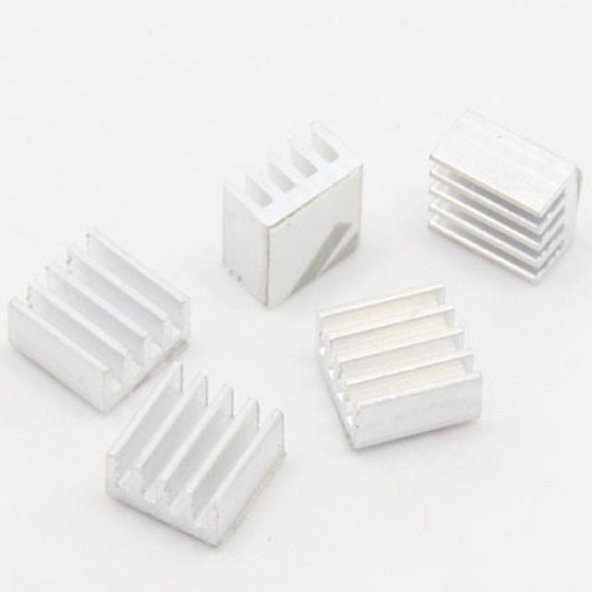 3D Yazıcı için aleminyum soğutucu 8x8x5mm x 1 adet ürün görseli 1