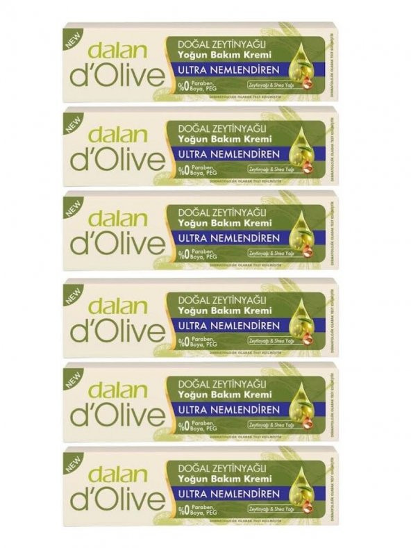 Dalan D'Olive Yoğun Bakım Kremi 20Ml 6'Lı Set ürün görseli 1