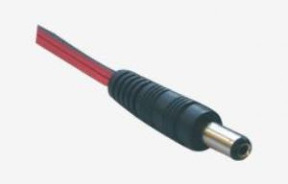 2.1mm 15cm Kablolu Erkek Adaptör Jack ürün görseli 1