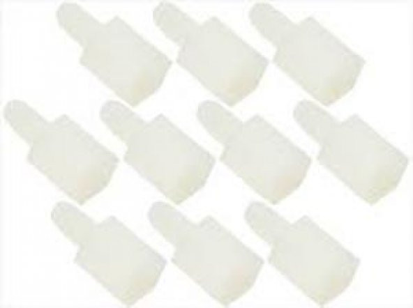 M3x8mm Plastik Distans-Spacer Erkek- Dişi 1 Adet ürün görseli 1