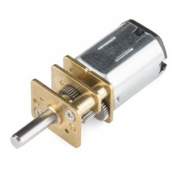 6v 340 Rpm N20 Redüktörlü Dc Motor - (Sumo Robot Motoru) ürün görseli 1